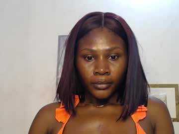 cum ebony hotie